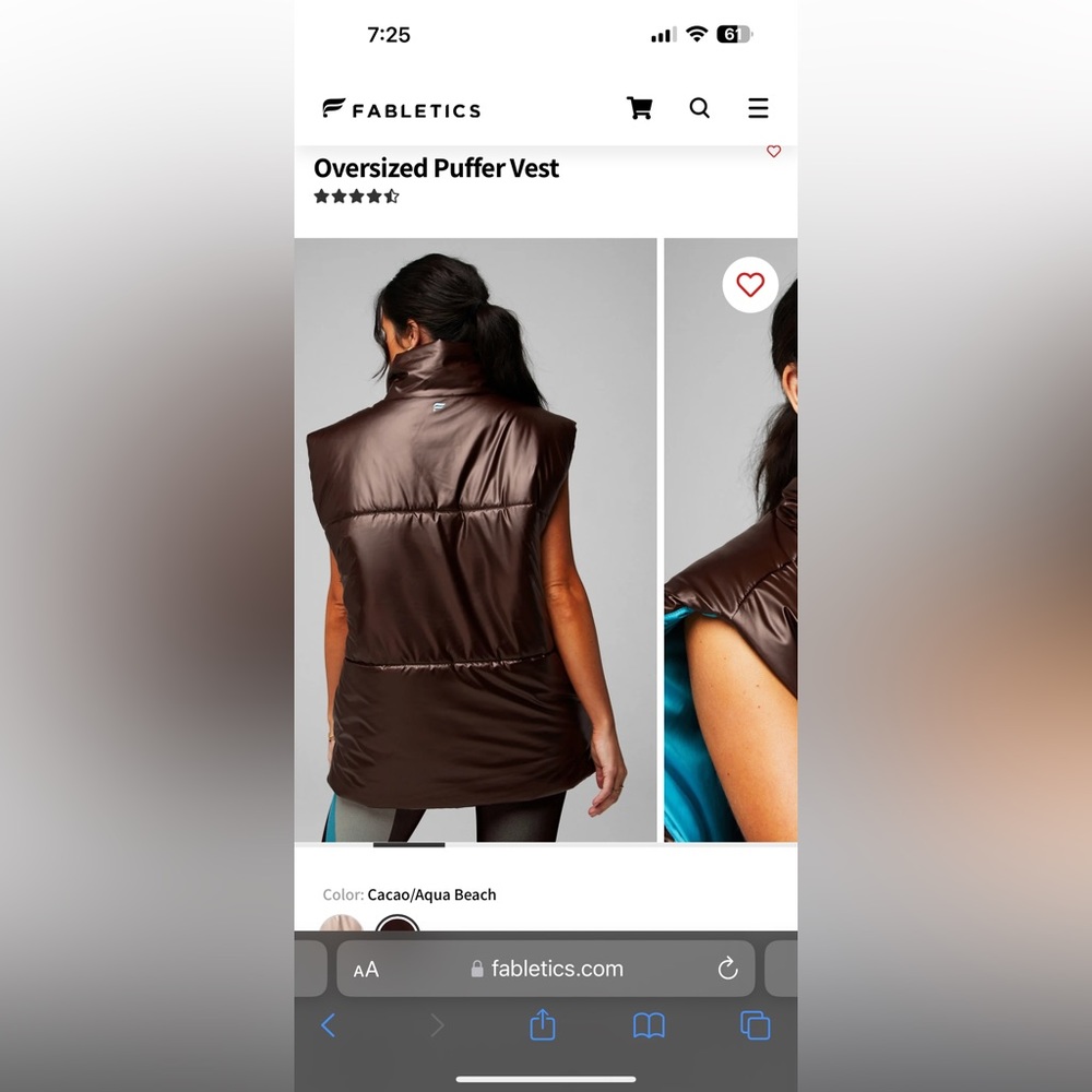 NET Fabletics VEST🆕✨
